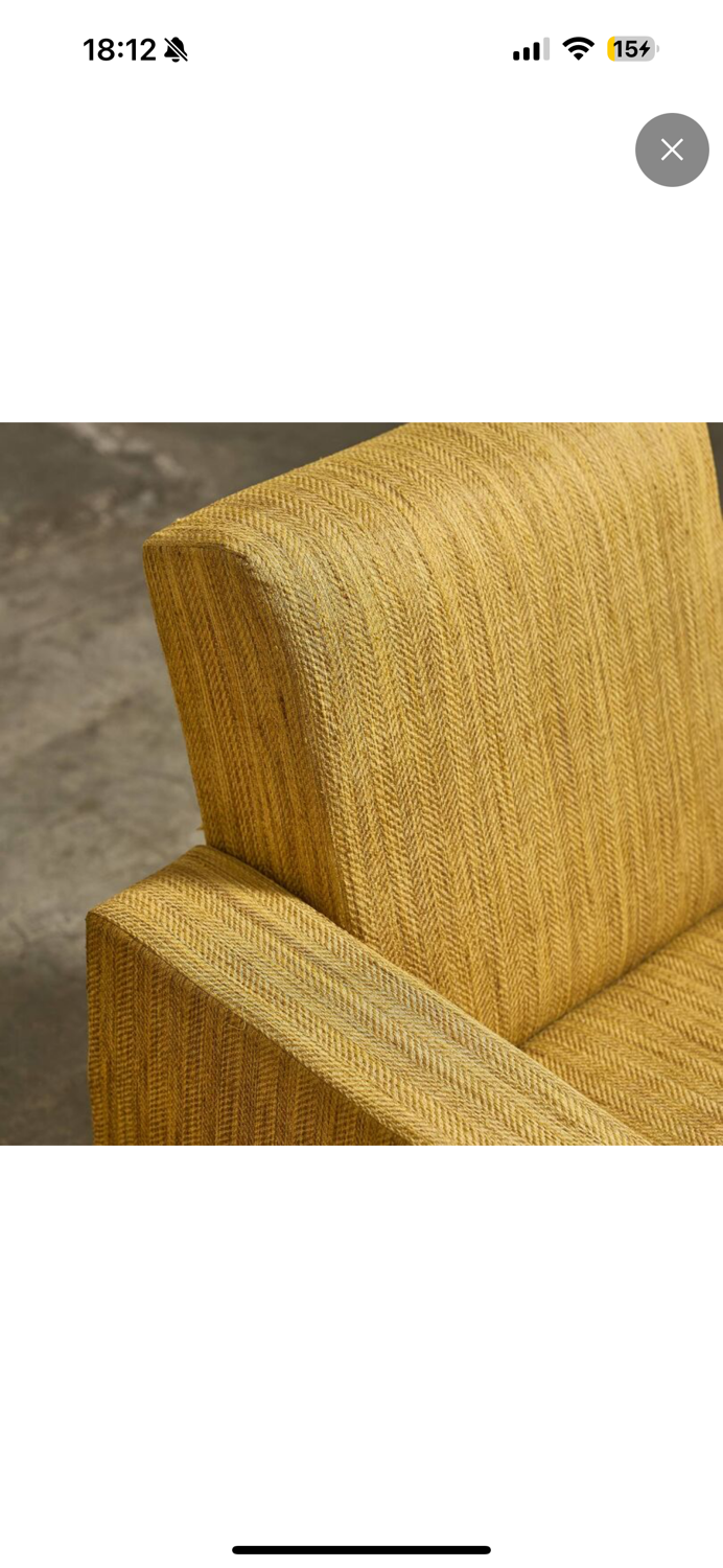 1950 Mustard Yellow Armchair