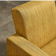 Fauteuil 1950 Jaune moutarde