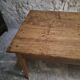 Antique French farmhouse dining table in oak and poplar, 1850–1900