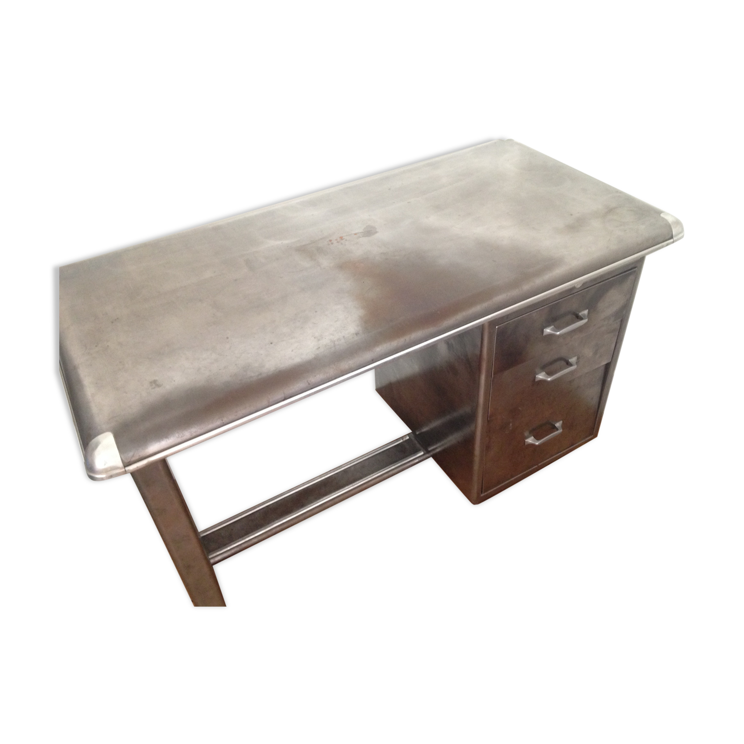 Industrial metal office