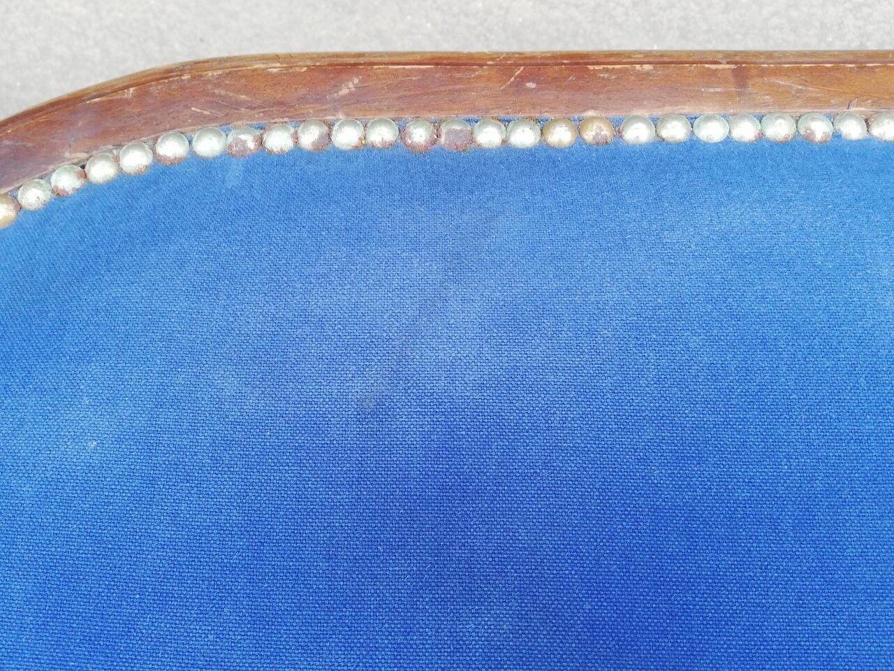 Banc en bois de style Louis XVI