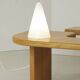 Glass cone lamp Teepee by SCE vintage 80s/90s