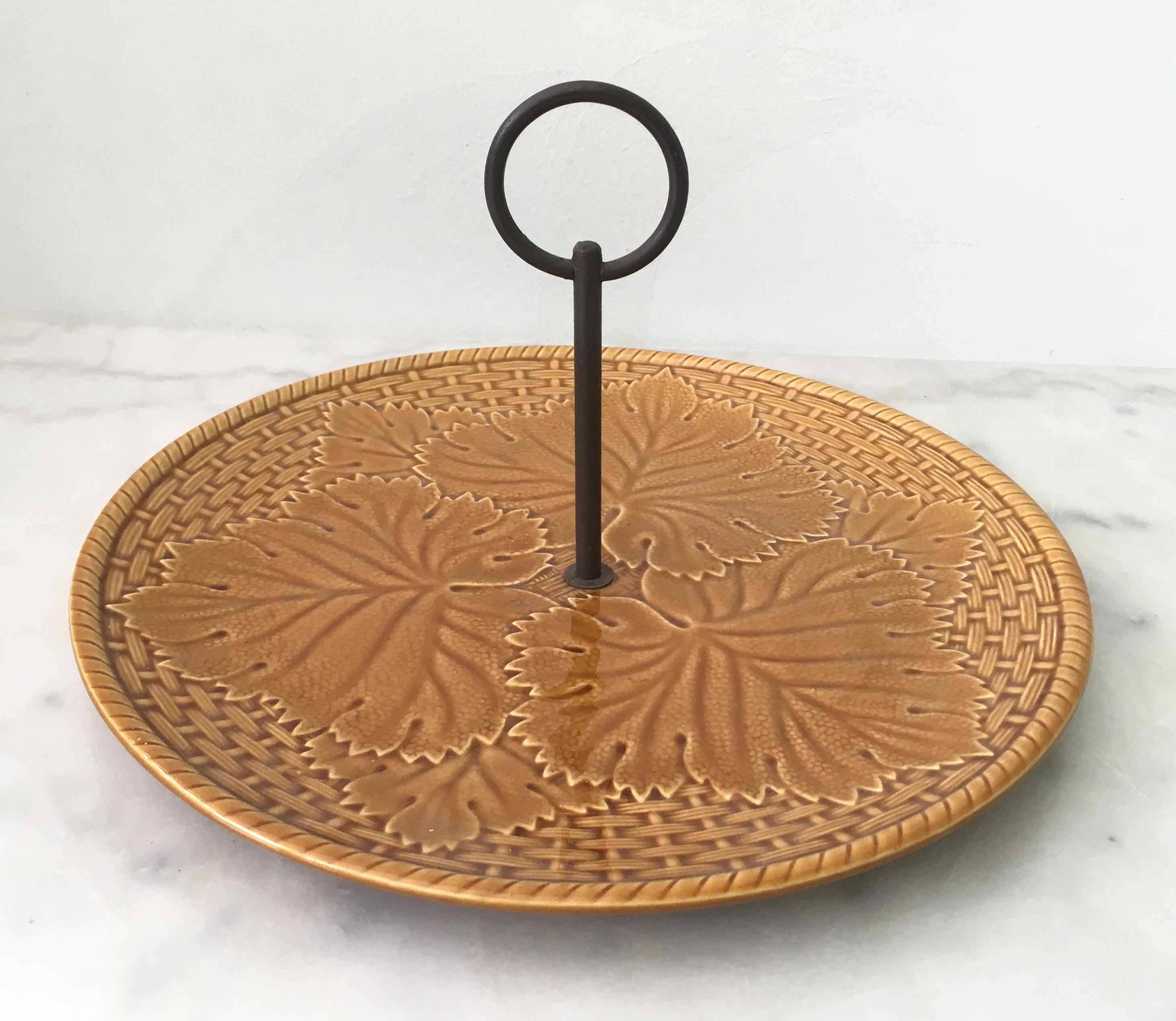 Gien earthenware cheese board