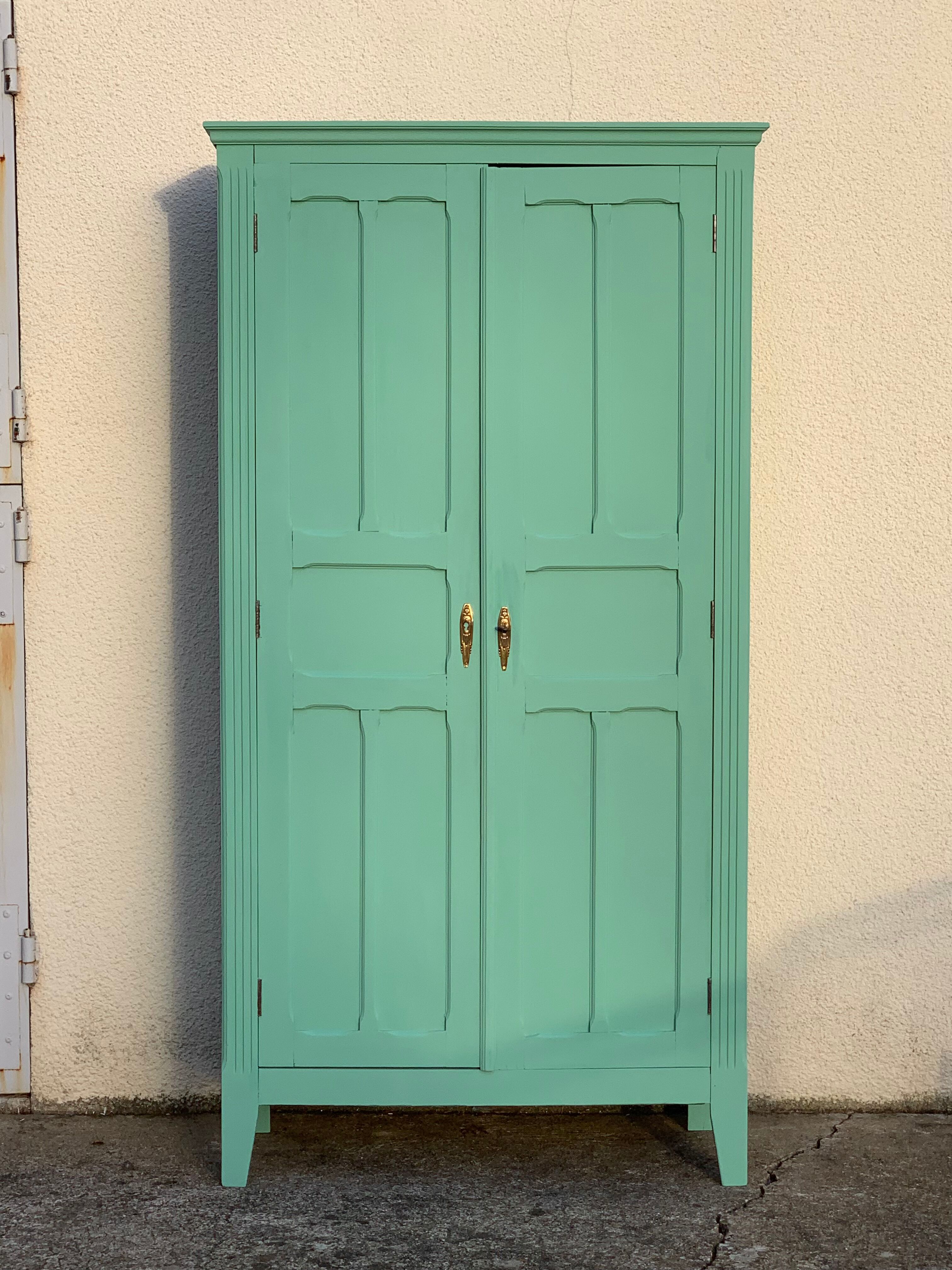 Parisian wardrobe art deco panel 1940