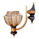 Art Deco Glass Wall Lamp