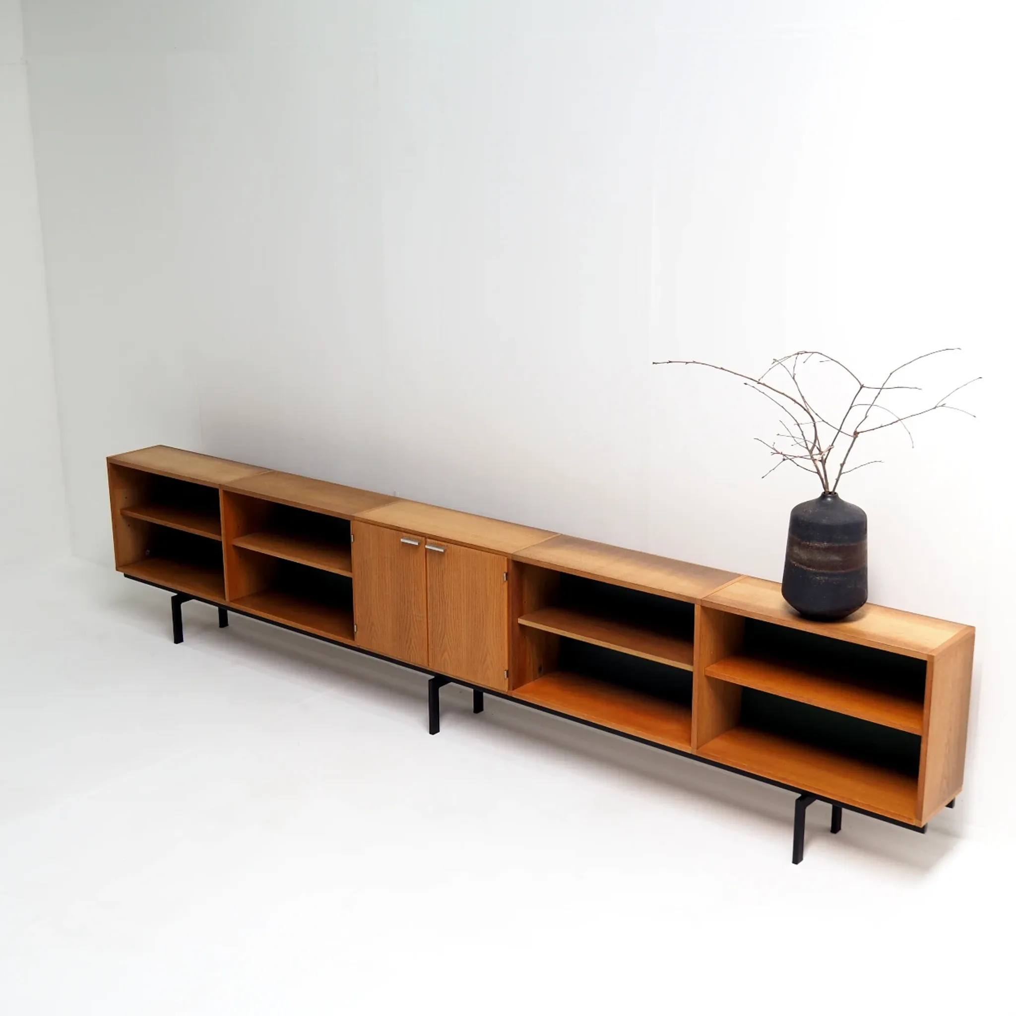 Extra Long Oak Sideboard by Cees Braakman for Pastoe, 1960s