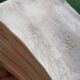 12 damask linen table napkins with an antique silk monogram from the 19th century.