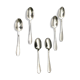 Set of 6 small old boulenger spoons