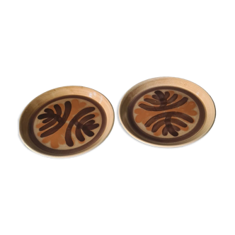 Lot de 2 assiettes Pornic "Palmyre"