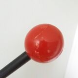 Vestiaire porte manteau boules de billard et miroir style Roger Feraud