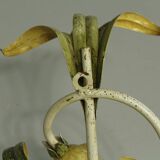 Vintage Wall Light in Iron and Murano Glass, 2000s