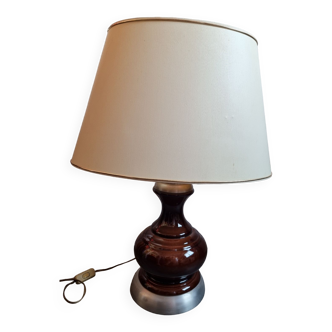 Vintage lamp seventies ceramic