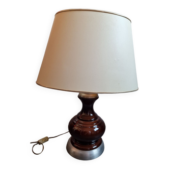 Lampe vintage seventies céramique