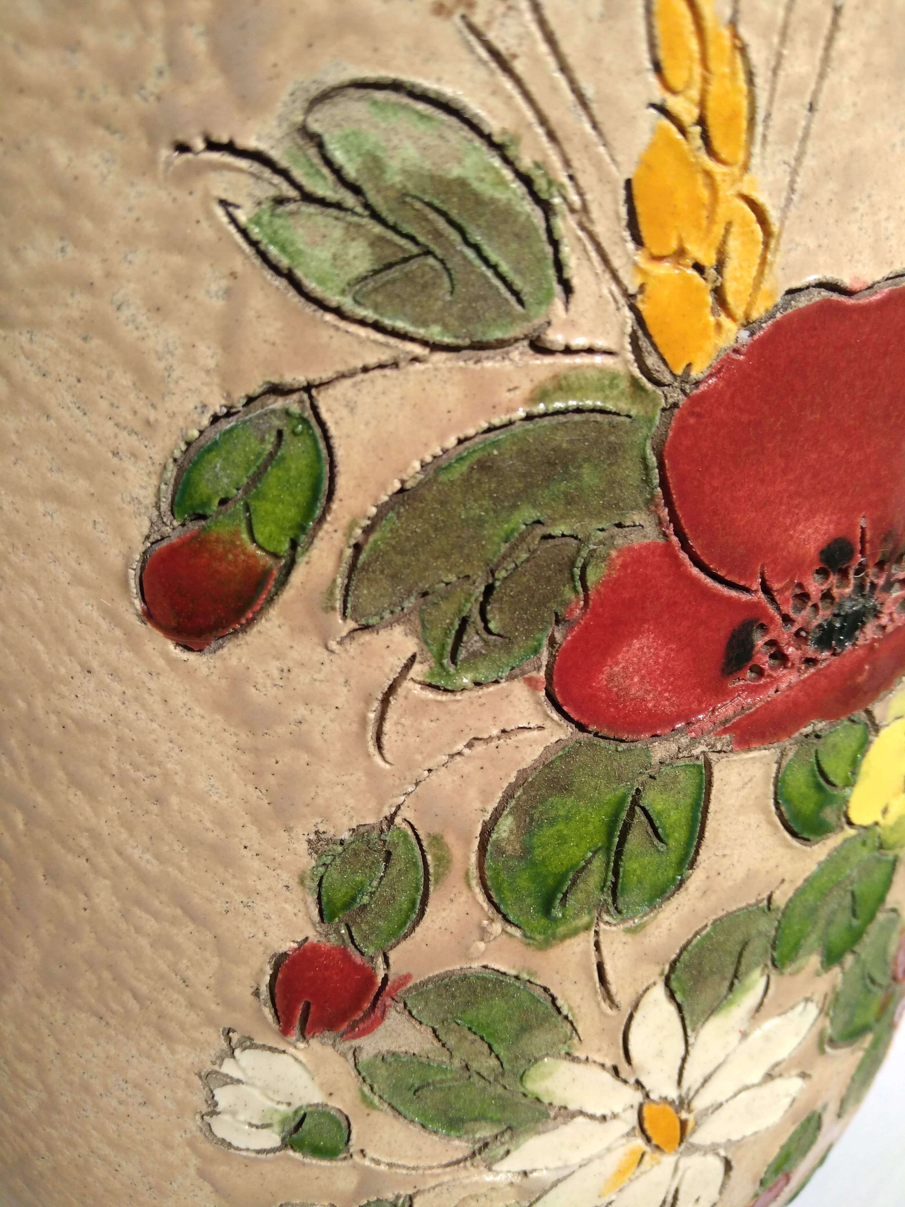 floral decoration potcover by Jérome Massier