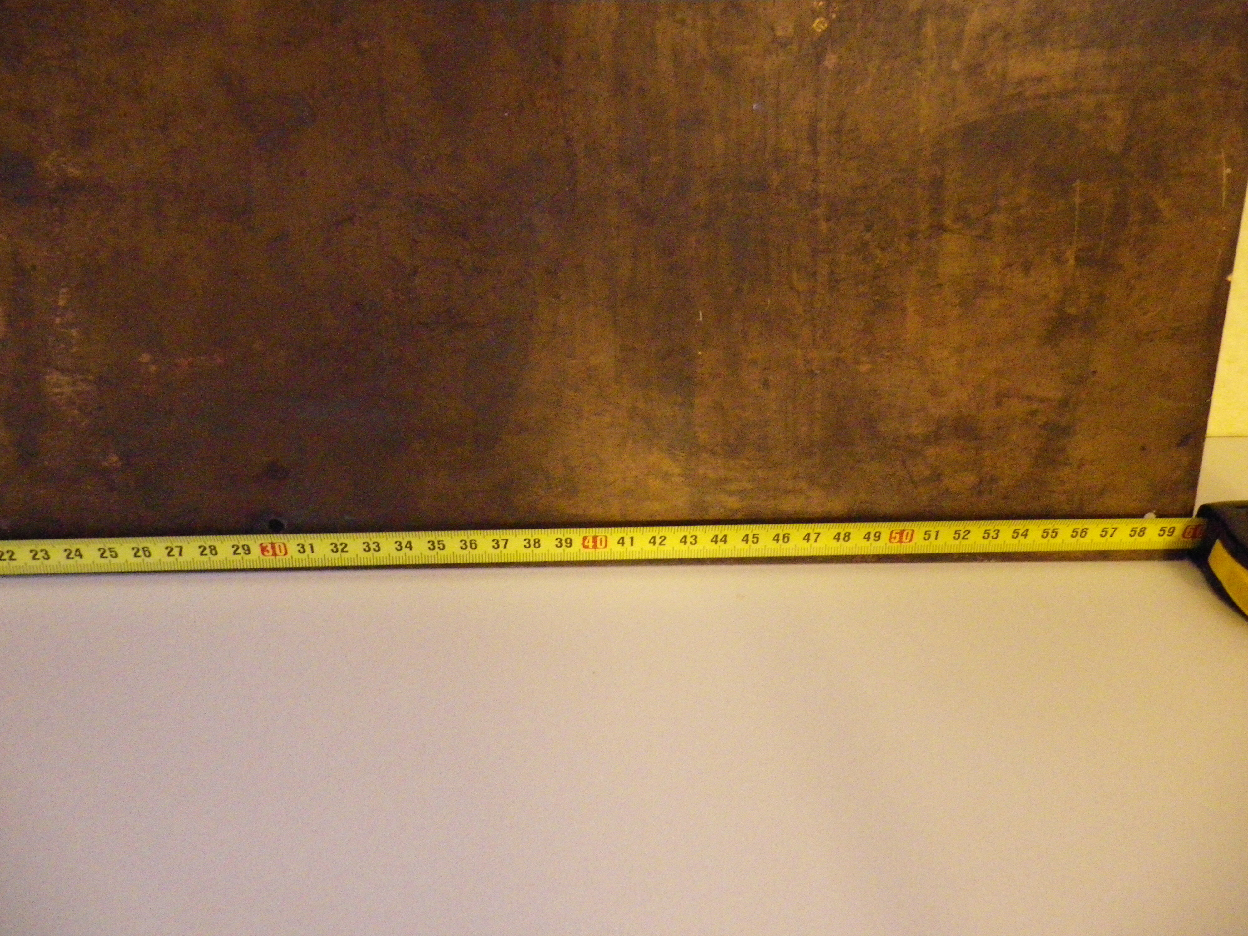 The Ministry of National Education of the 1950s brass plate