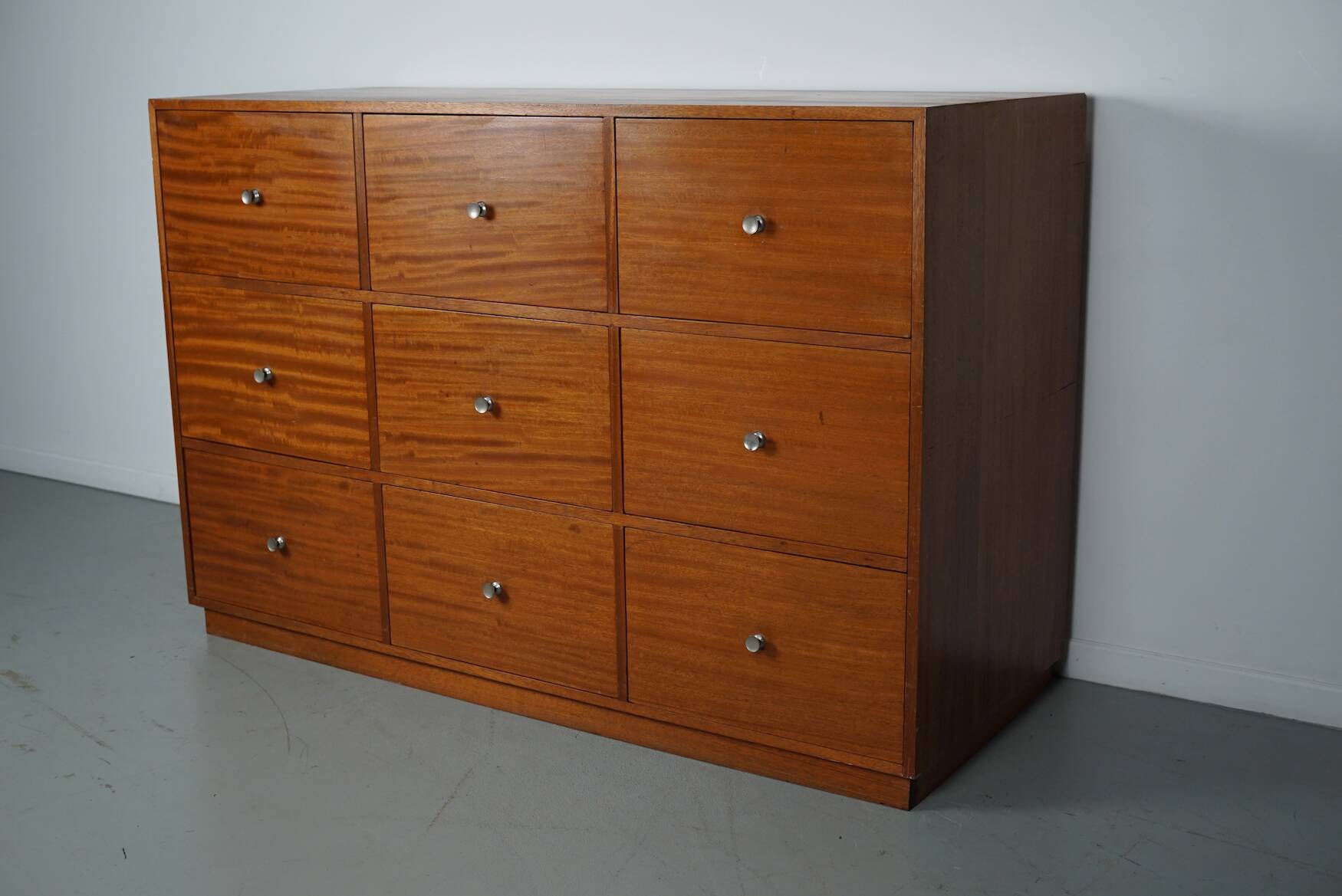 Vintage Mid-Century Dutch Shop / Apothecary Cabinet