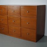 Vintage Mid-Century Dutch Shop / Apothecary Cabinet