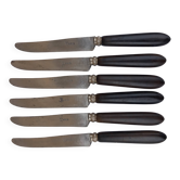 Set of 6 knives, late 19th century, Paris