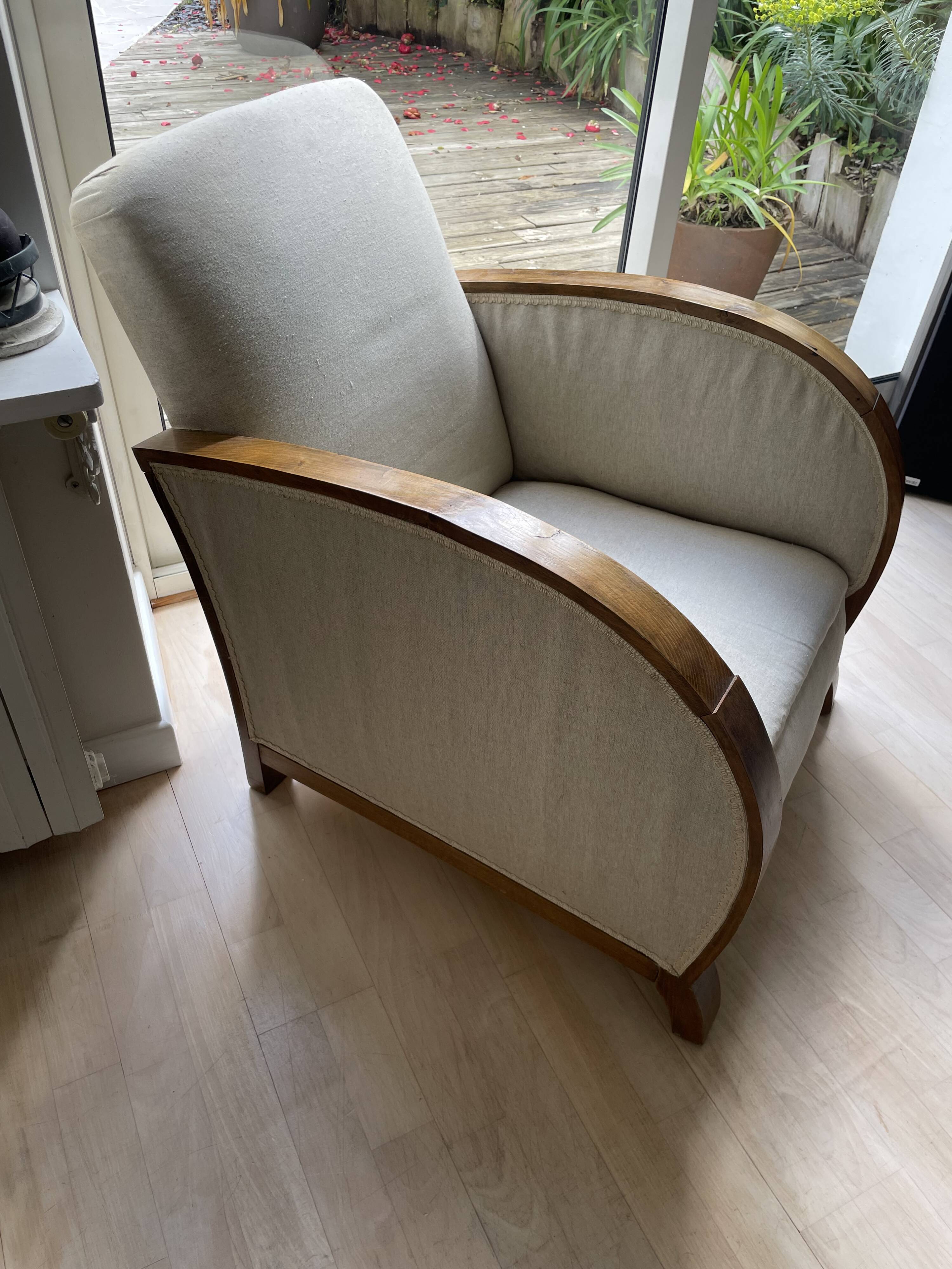 Art Deco armchair