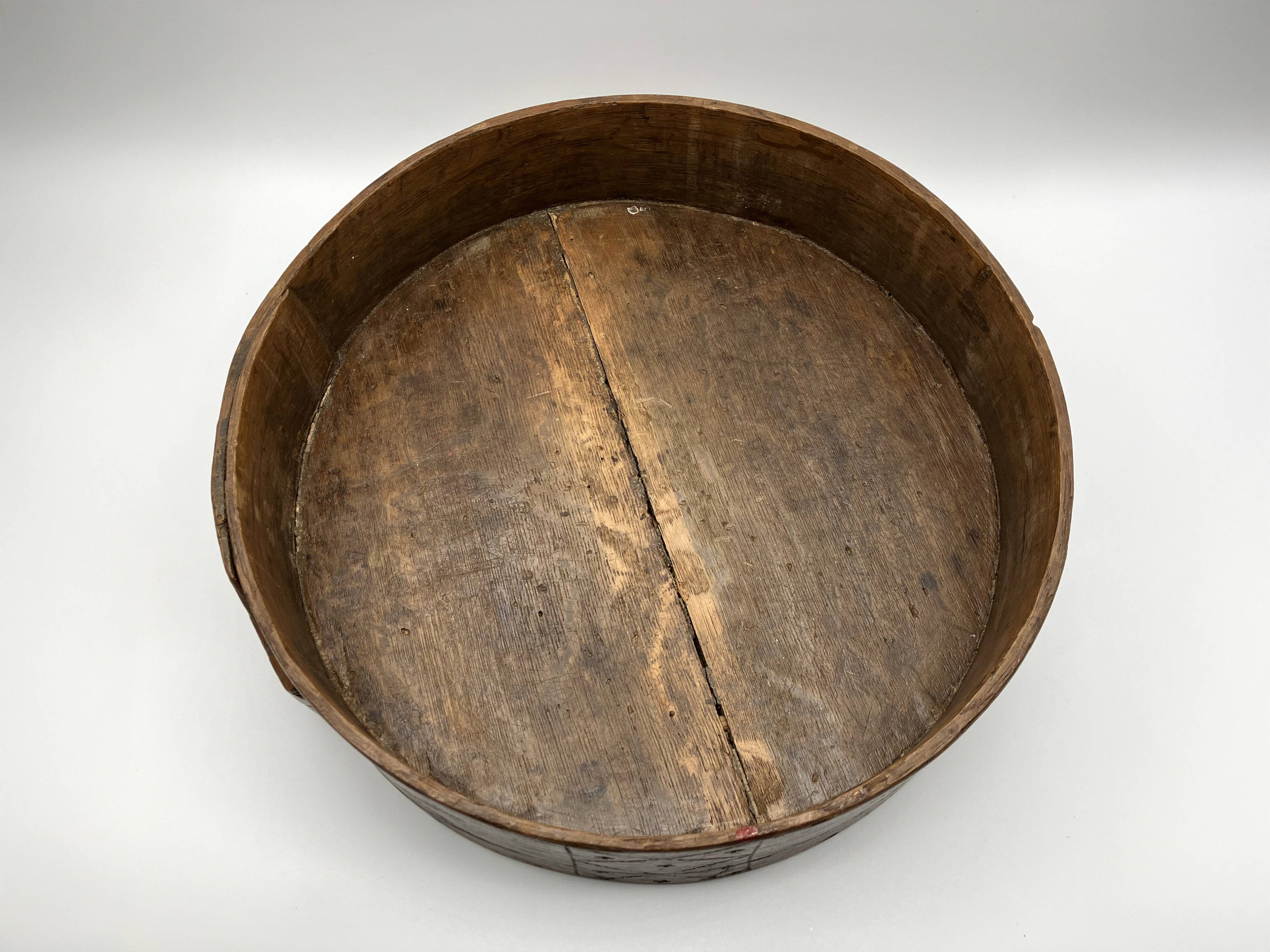 Antique Swedish Bentwood Box with Lid • Folk Art