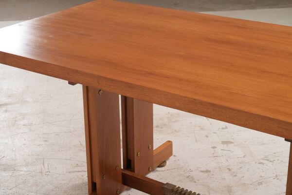 Ilmari Topiovaara / Grande Table à Manger (bois) / Table à Manger au Design Vintage