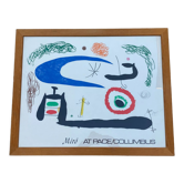 Lithograph, copy, framed