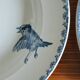 Lot of 2 hollow plates Sarreguemines, Favorite collection