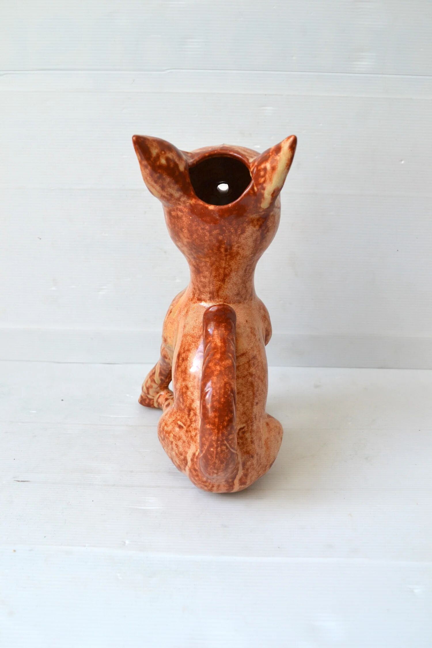 Zoomorphic pitcher