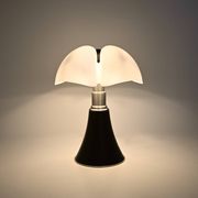 Lampe de table « Pipistrello » noire de Gae Aulenti pour Martinell