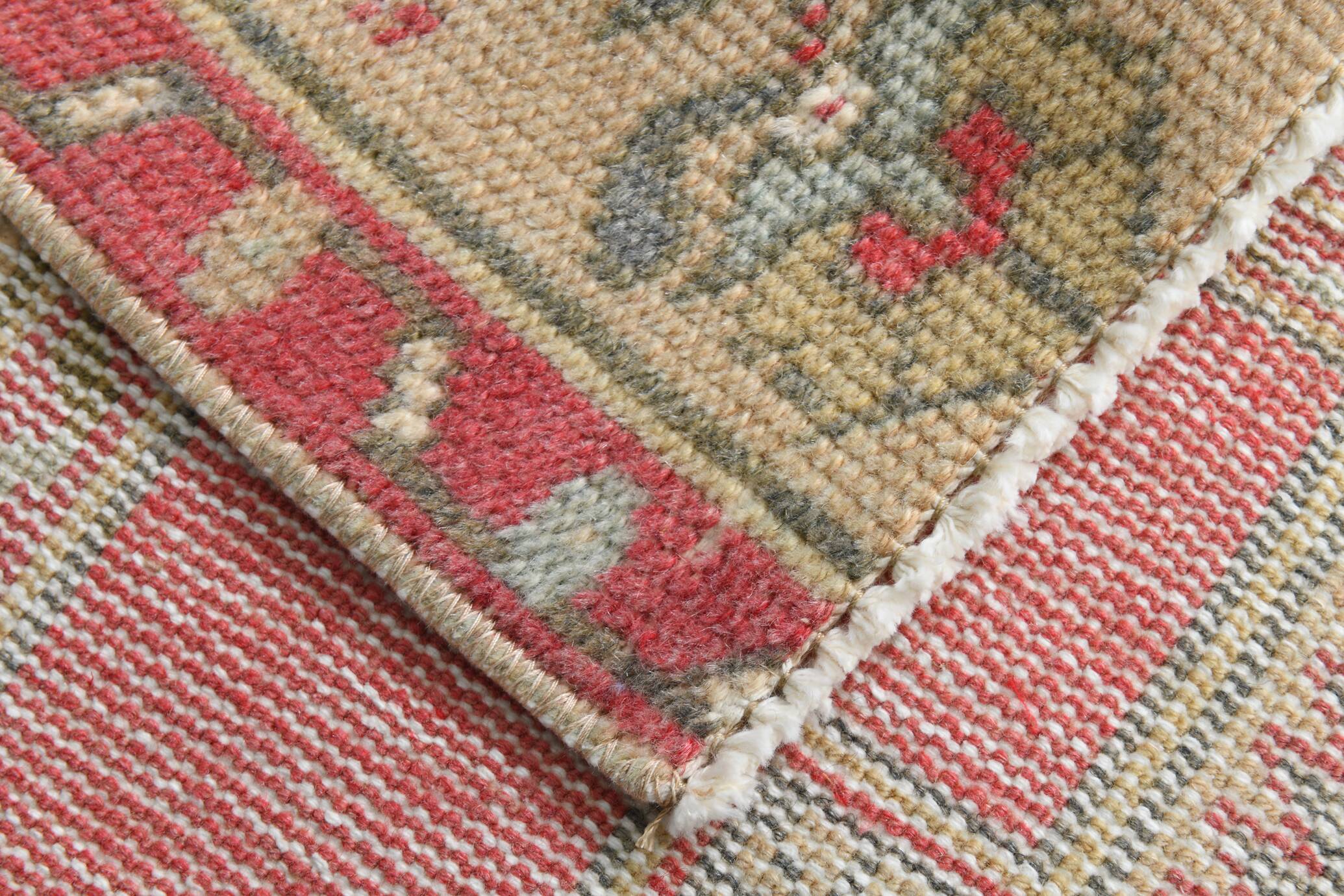 3x9 Red Classic Vintage Persian Runner Rug, 104x280Cm