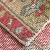 3x9 Red Classic Vintage Persian Runner Rug, 104x280Cm