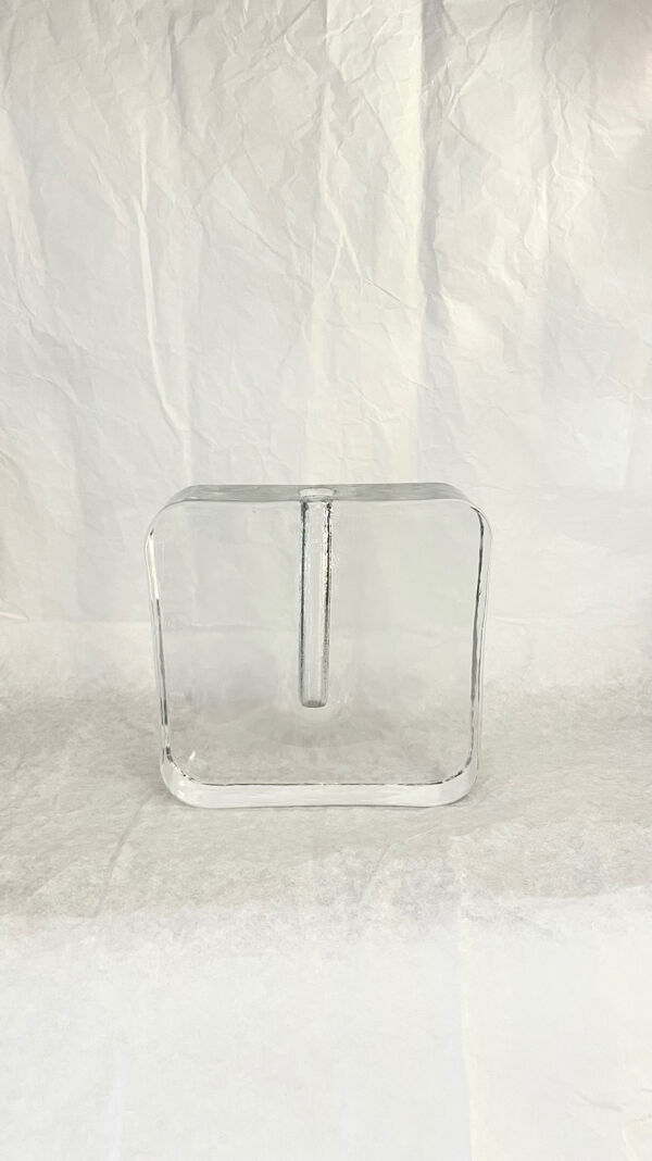Soliflore en verre Heiner Dusterhaus 1970s