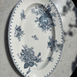Presentation dish Sarreguemines (Flora)