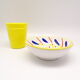Multicolored Italian ceramic bowl