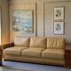 Sofa and armchairs Model "Dominique" by Hugues Chevalier