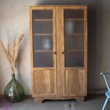 Parisian glass cabinet / Display cabinet
