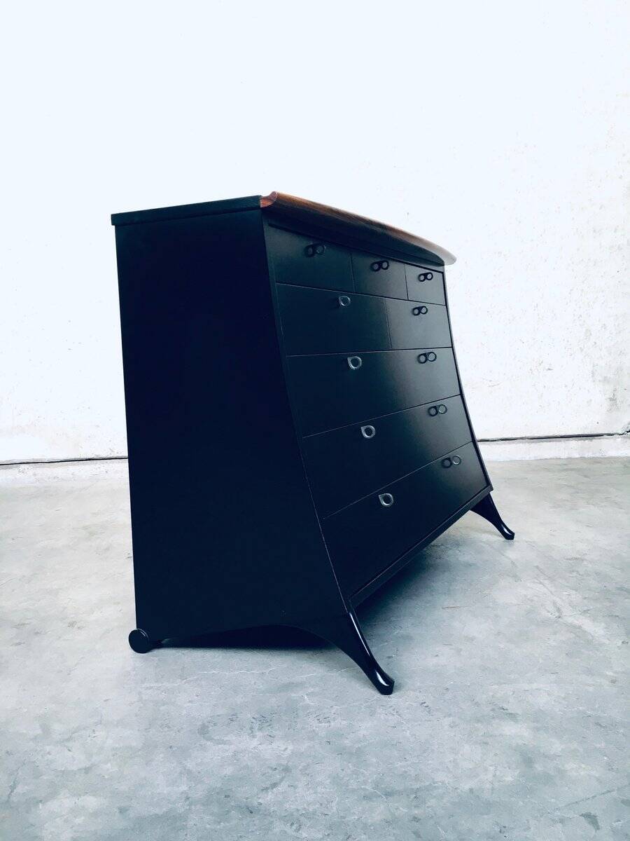 Postmodern Chest of Drawers by Umberto Asnago for Giorgetti, Italy, 1980s