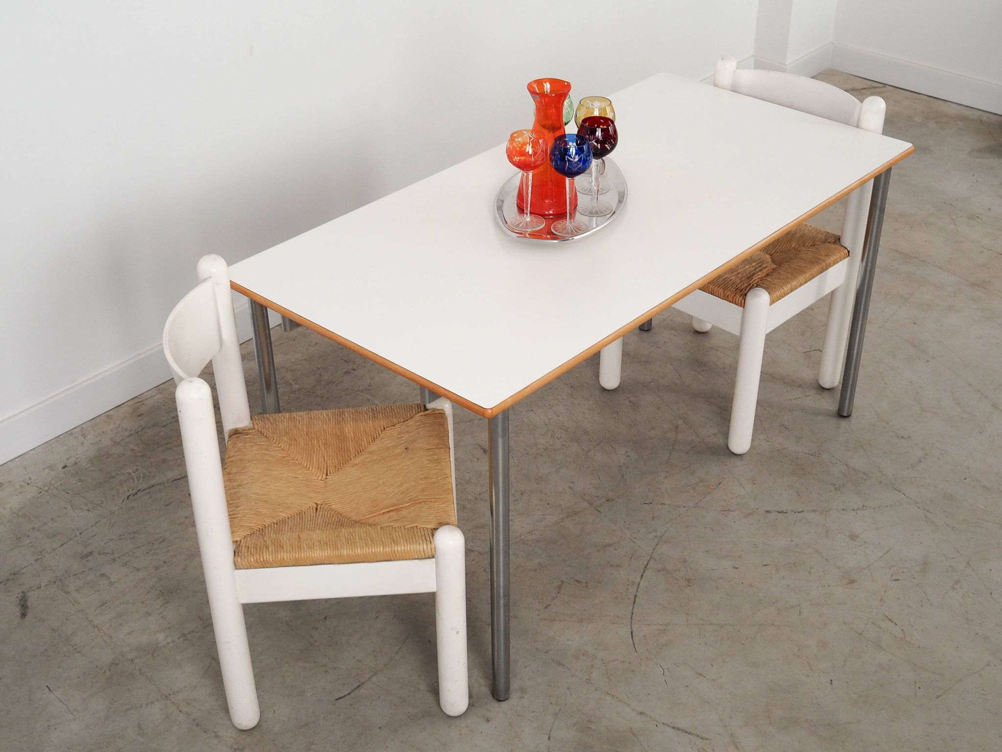 Laminated table, Danish design, 2000, manufactured by Randers Møbelfabrik