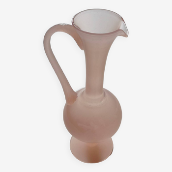 Soapy opaline ewer