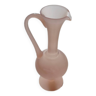 Soapy opaline ewer