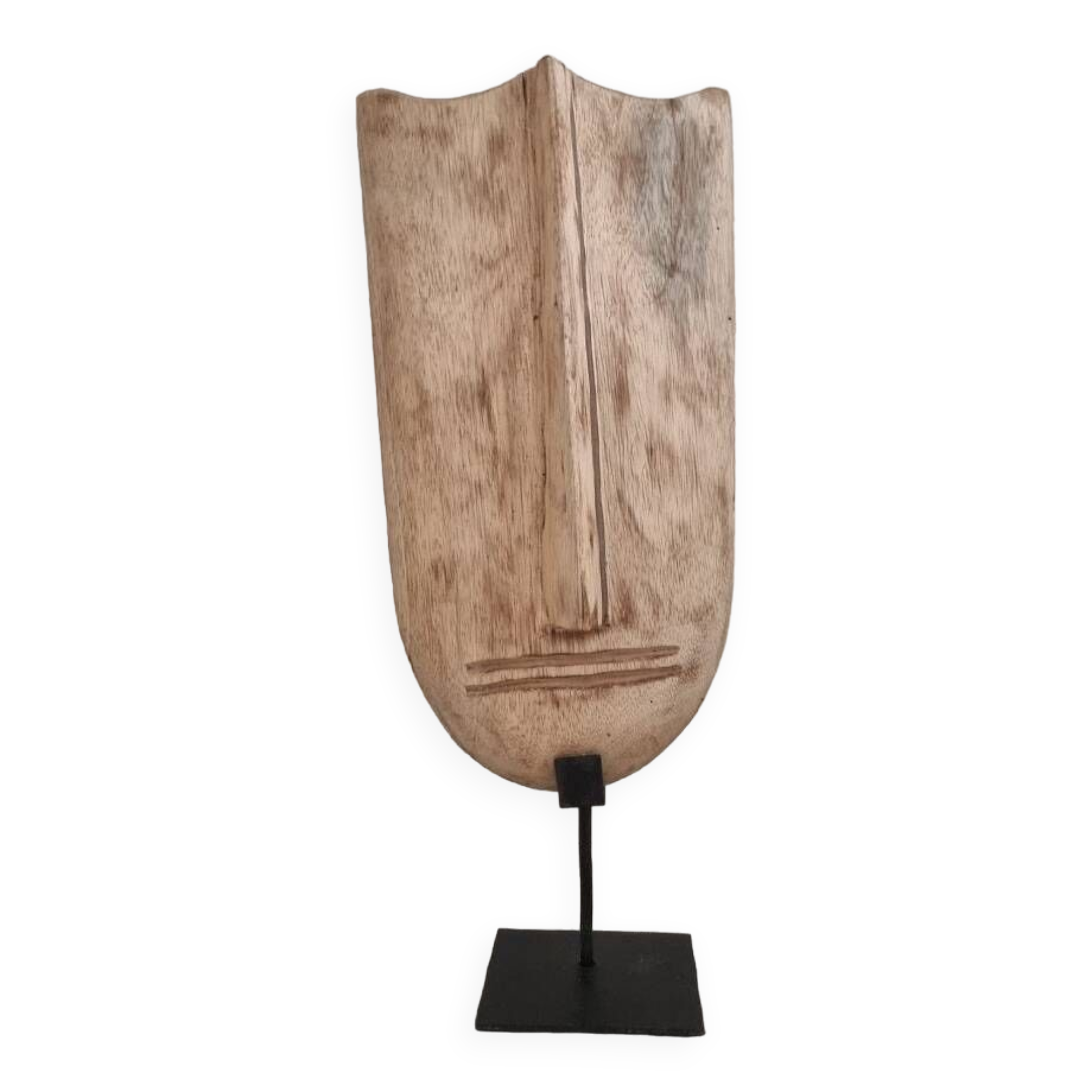 Large minimalist African-inspired mask