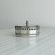 Vintage metal butter dish