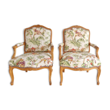 Paire fauteuils anciens