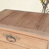 Confiturier en bois naturel, ferronneries en fer forgé