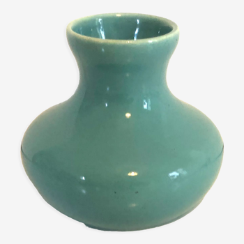 Vase bleu céramique