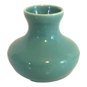 Vase bleu céramique