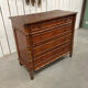 Ancienne commode en bois imitation bambou