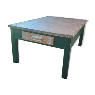 Table basse verte