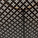 Magazine Rack • Perforated Metal • Brass • 1950