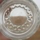 Vintage pretty candy box or cut glass sugar bowl